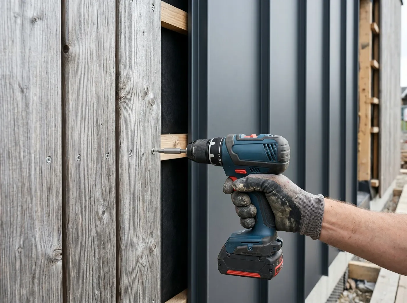 Holz- & Metallfassade – Fassadenbau